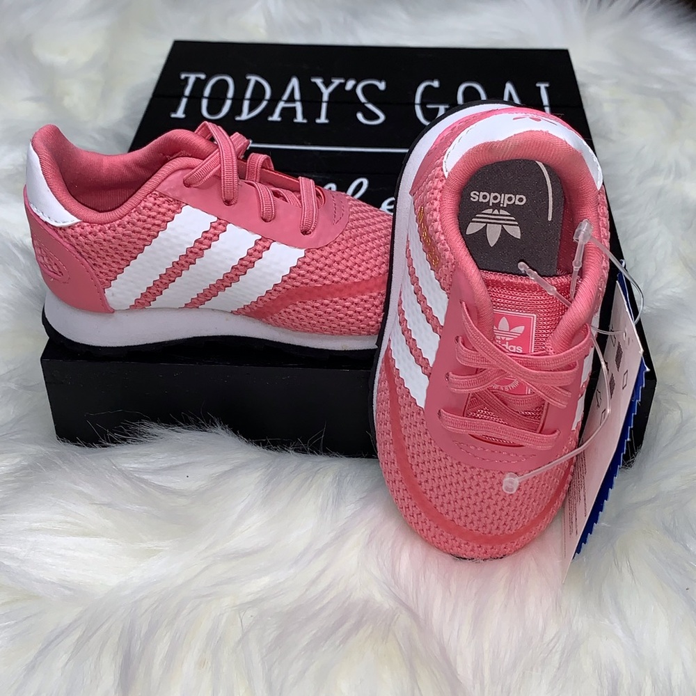 Toddler Adidas Chalk pink/White